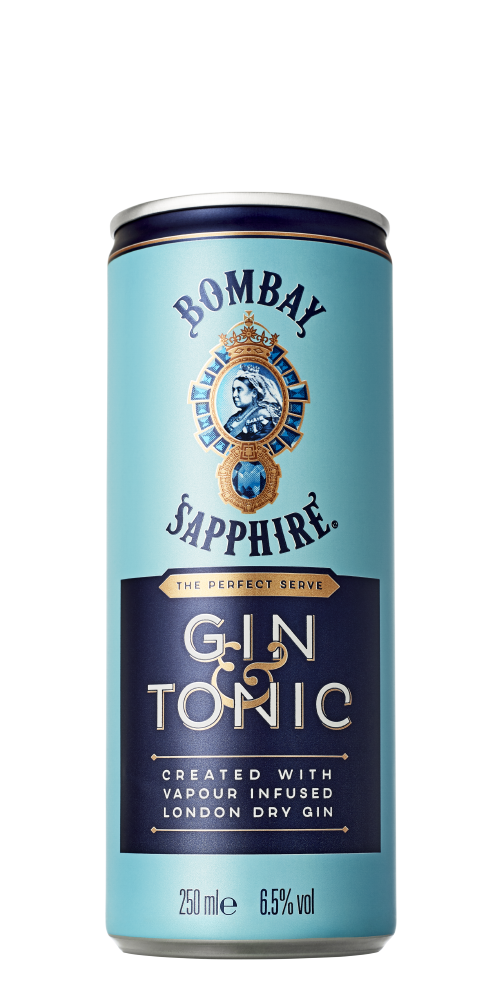 BOMBAY SAPPHIRE & TONIC 250X12